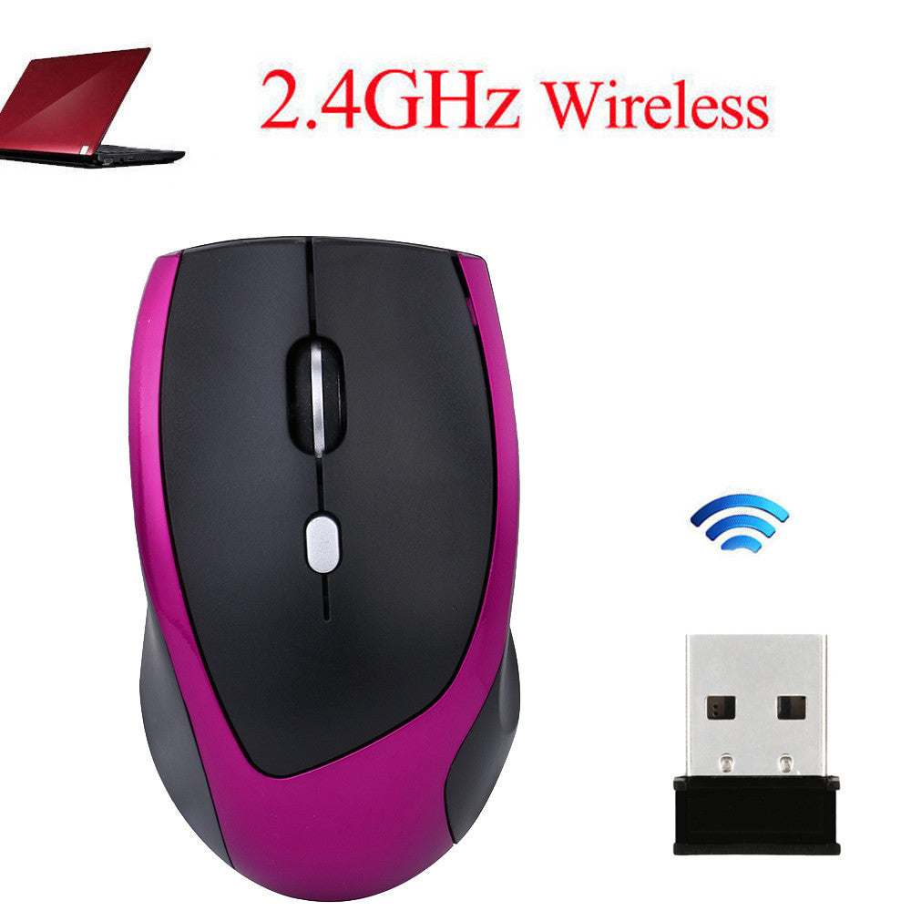 2.4GHz 6 Buttons Wireless Optical Mouse Gaming Mouse For PC Laptop Games